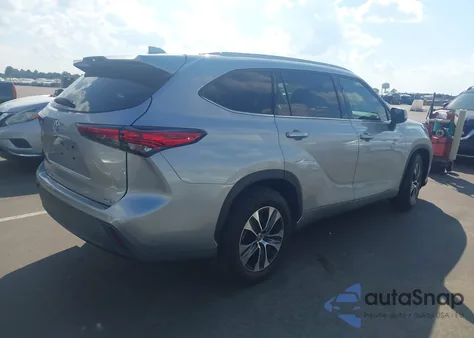 2022 Toyota Highlander Xle from USA, damaged, VIN 5TDGZRAH0NS092034